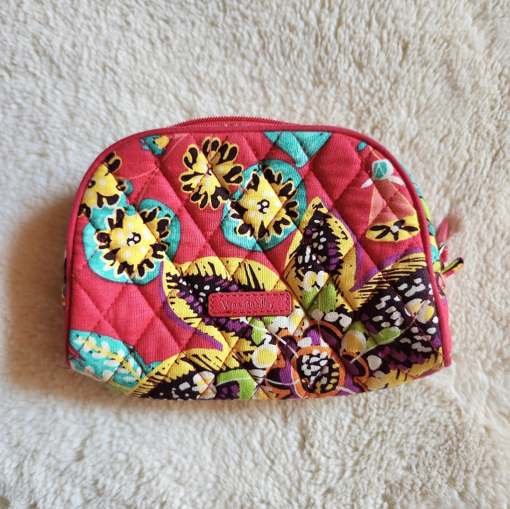 Vera Bradley Quilted Cosmetic Bag